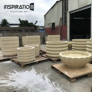 Grandes urnes de jardin en <span class=keywords><strong>imitation</strong></span> de <span class=keywords><strong>pierre</strong></span> pour plantes d'extérieur - Product Image 5