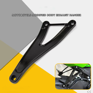 Mới nhất xe máy chân PEG ống xả Hanger <span class=keywords><strong>Bracket</strong></span> phía sau chỗ để chân trống tấm phù hợp cho Kawasaki zx6r ZX 6R zx636 2024 <span class=keywords><strong>2025</strong></span> - Product Image 6