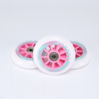 ROSELLE SHL OEM/ODM Roues de patinage à roulettes à rebond élevé en PU avec roulements ABEC-11 pour chaise de bureau pivotante et sports de plein air