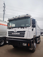 Camion benne Shacman F3000 6x4 LHD RHD 371-450HP diesel, moteur diesel, camion benne lourd pour l'exploitation minière et la construction