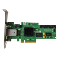 Carte de contrôle L3-00124-01F Interface PCIe X8 4 ports internes 1 port externe Puce LSI SAS3444E 3Gb/s SAS3444E