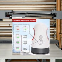Machine de Presse à Chaud par Sublimation 220V Portable Mini pour Transfert Thermique d'Étiquettes sur T-shirts, Chapeaux et Coques de Téléphone