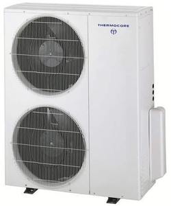 Meilleur prix : Système de climatisation split sans conduit 60 000 BTU, pompe à chaleur plafond-plancher 5 tonnes avec kit d'installation - Product Image 3