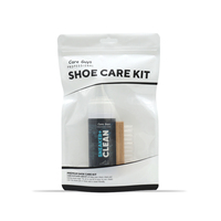 Kit d'entretien des chaussures Nettoyant pour baskets et cuir de qualité supérieure pour un entretien optimal des chaussures