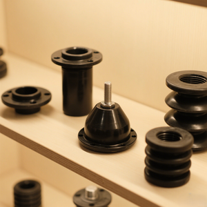 M8 tùy chỉnh mô hình phẳng công nghiệp NBR EPDM đệm cao su giảm xóc giảm xóc cho dịch vụ xử lý khuôn - Product Image 5