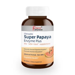 Suplemento Premium de Enzimas de Papaya, 90 Tabletas, Suplemento Postprandial para Adultos, Tabletas de Enzimas de Papaya - Product Image 4