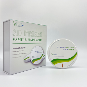 Disques de laboratoire dentaire à haute transparence, matériaux de prothèse dentaire pour la fraiseuse arum de laboratio ames - Product Image 3