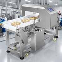 Détecteur de métaux alimentaires haute sensibilité en acier inoxydable SUS304 pour boulangerie et transformation de la viande – Conforme aux normes