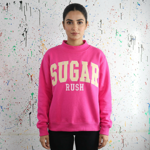 SUGAR PINK Hooded Men's Winter 100% Cotton Applique Embroidery Wide <b>Neck</b> Vintage Finer Threads Zipper Breathable Quick Dry - Product Image 1