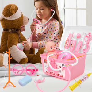 Per bambini Medico Set Giocattolo Giochi Per Bambini Scatola Di Immagazzinaggio Casa di Simulazione Ragazzo E Una Ragazza di Iniezione Giocattolo - Product Image 4