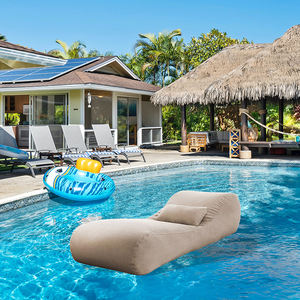 Chaise longue d'été <span class=keywords><strong>grand</strong></span> coussin <span class=keywords><strong>de</strong></span> plage gonflable amovible <span class=keywords><strong>bain</strong></span> <span class=keywords><strong>de</strong></span> <span class=keywords><strong>soleil</strong></span> chaise gonflable flottante - Product Image 3