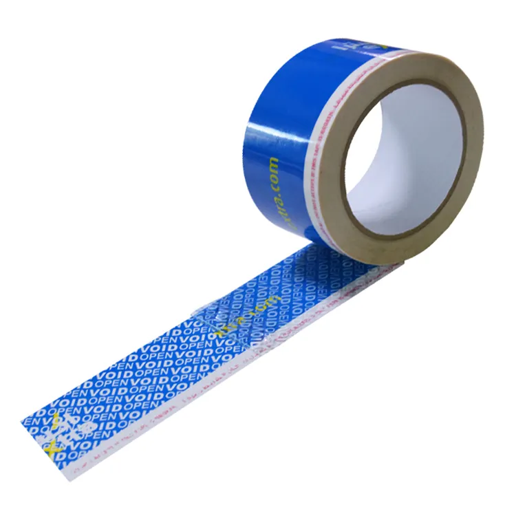 Custom Printing Tamper Evident Tape Shipping Carton Sealing Tape Security Void Open Tape