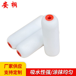 แปรงลูกกลิ้งฟองน้ำ 4 6 9 นิ้ว เครื่องมือทาสีอุตสาหกรรม สำหรับทาสีผนังบ้าน - Product Image 5