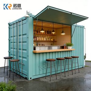 Container in Acciaio per Spedizioni, Design <span class=keywords><strong>Industriale</strong></span>, Caffetteria <span class=keywords><strong>Mobile</strong></span>, Ristorante, <span class=keywords><strong>Bar</strong></span> all'Aperto con Caratteristica Traspirante - Product Image 6