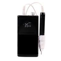 Nouvelle perceuse à ongles professionnelle 35000 tr/min, manucure sans fil, portable, rechargeable, pédicure, lime électrique, vernis à ongles