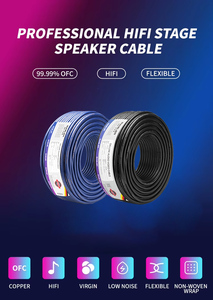 <span class=keywords><strong>Cable</strong></span> de <span class=keywords><strong>Altavoz</strong></span> Profesional de 4 Núcleos y 2 Núcleos, Blindado con Lámina de Cobre OFC de 4 mm, <span class=keywords><strong>Cable</strong></span> de Audio de Alta Fidelidad de 11 AWG para Subwoofer - Product Image 4
