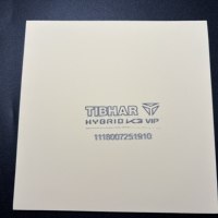 TIBHAR K3 VIP Hybrid K Series – Caoutchouc inversé collant de qualité professionnelle importé d'Allemagne pour le tennis de table, offrant une performance élevée
