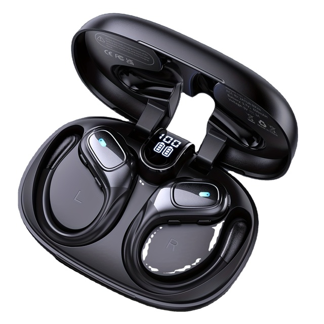 2025 BX28 Deep Bass Wireless Earbuds Airaho Smart Sports Headset 5.4 Chipset Charging Type C Digital Display Battery Indicator