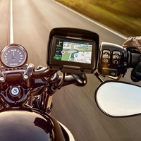 Navigateur GPS pour moto étanche de 4,3 pouces, carte 3D, navigation mondiale, type C, MP3, MP4, tuner radio