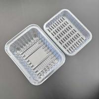 Vassoio per Imballaggio di Microgreens di Grado Alimentare, Scatola Blister per Coltivazione, Vassoio in Plastica Monouso per Alimenti
