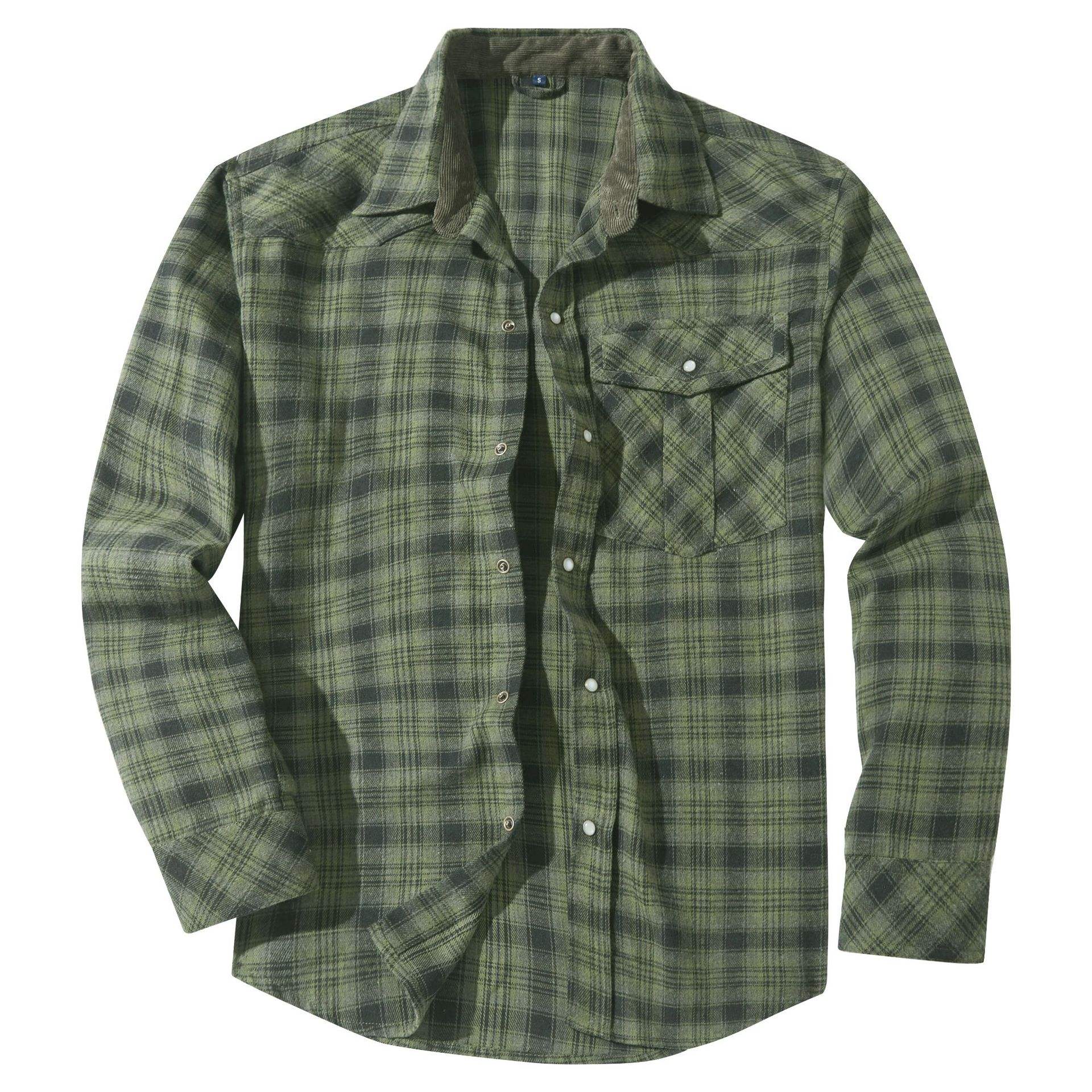 Plaid olive