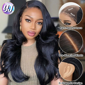 40 inch Brazil Trinh Nữ tóc giả tóc con người cơ thể sóng 13x6 HD đầy đủ ren phía trước Tóc Giả 15A lớp tóc con người glueless ren phía trước tóc giả - Product Image 4