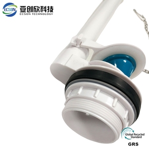 วาล์วระบายน้ำแบบหัวเดียวอุปกรณ์เสริมสำหรับถังชักโครกแบบเก่าแบบหัวฉีดพลาสติกแบบประแจด้านหน้า - Product Image 3