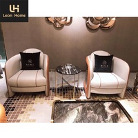 Ensemble de mobilier de salon italien de luxe dernier cri canapé 7 places