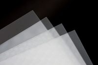 Feuille acrylique transparente de 1200 mm * 1200 mm, feuille acrylique sur mesure, feuilles diffuseur prismatiques