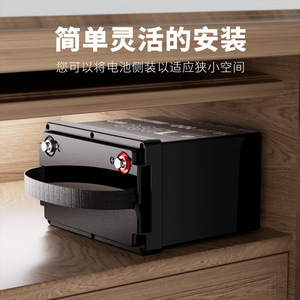 Batterie LiFePO4 12V 100Ah 314Ah, station d'alimentation solaire pour camping-car et utilisation en extérieur - Product Image 1