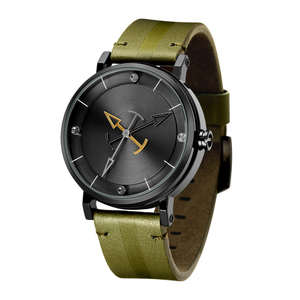 Reloj de Hombre Estilo Antiguo de Negocios, Aleación, Resistente al Agua 3ATM, Correa de Cuero Genuino, Cristal, Logotipo Personalizado, Movimiento Japonés, Venta al Por Mayor de Fábrica - Product Image 6