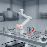 Robot Colaborativo de 6 Ejes Controlado por PLC ONA, Capacidad de Carga de 3 kg, Alcance de 644 mm, Alta Precisión, IP54, Cobot Industrial