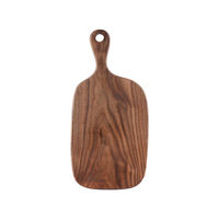 Planche de service en bois d'acacia avec poignée, planche à découper en bois pour fromage, plateau de charcuterie pour la cuisine
