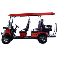 Voiturettes de golf électriques 6 places chinoises prix bon marché voiture buggy à vendre chariot de golf passager 4x4 américain