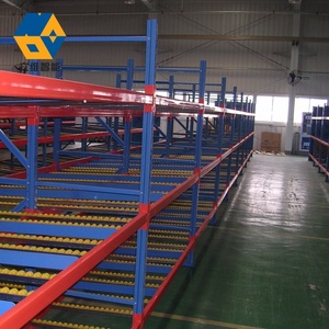 Sistema di ripiano a rulli NOVA cremagliere a gravità in acciaio magazzino ruote di stoccaggio scaffalatura flusso di cartone cremagliera - Product Image 5