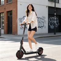 Trottinette électrique pour adultes avec moteur sans balais de 650 W, capacité de montée de 15 degrés, batterie 36 V, pliable, vitesse maximale de 25 km/h