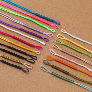 Nylon <b>Pull</b> Ring Coil Winding Rope End Semi Finished Product Diy Jewelry Bracelet Material Small Size Weaving Process - Product Image 3