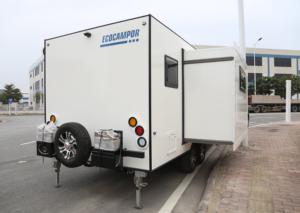 <span class=keywords><strong>Caravane</strong></span> de <span class=keywords><strong>luxe</strong></span> tout-terrain sur mesure pour usine, remorque de camping légère de 19 pieds avec roues indépendantes et espace étendu - Product Image 4