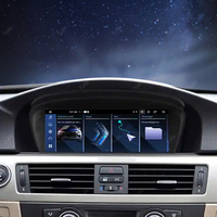 Radio Mobil 12.3 untuk BMW Seri 3 Seri 5 E60 E90 Android Auto Multimedia Player Layar Sentuh Head Unit Radio Mobil