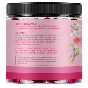 Amaz OEM Marque Privée Soin Ménopause SPM Gummies <span class=keywords><strong>de</strong></span> Soutien Vitaminés Complément Alimentaire Échantillon Gratuit - Product Image 3