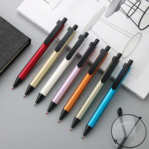 Customized Retractable Metal Ballpoint <b>Pen</b> Personalized Promotional Business Gift for School Office or Hotel - Product Image 1