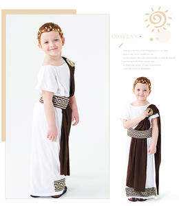 Costume de <span class=keywords><strong>déguisement</strong></span> pour garçons, Halloween, <span class=keywords><strong>mythologie</strong></span> <span class=keywords><strong>grecque</strong></span> antique, prince, cosplay, classique, romain, enfants, Aegis, dieu, robe blanche - Product Image 6