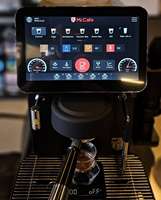 Machine à expresso MRC Mr. Cafe S180 avec pompe à engrenages BLDC, écran tactile 10,1 pouces, machine à café semi-automatique intelligente avec profil de pression
