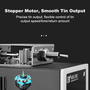 Station de soudage BGA <span class=keywords><strong>SMD</strong></span> à affichage numérique LCD ASS-376A 150W Outil de réparation mobile Type pied Alimentation automatique Machine à souder - Product Image 5