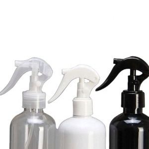 Wholesale PET Plastic Black White 200 250 300 ml <b>200ml</b> 250ml 300ml Trigger Spray Mist <b>Bottles</b> for Hair Cleaner - Product Image 4