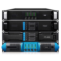 Amplificateur de scène professionnel en métal de classe H 4 canaux 4x1000W 2x1000W 8 Ohms Pro Audio personnalisé ODM/OEM AUWAY MAX1000