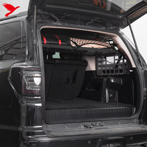 トヨタ4ランナー2010-2024用リアウィンドウ収納モールパネルシステム荷物キャリアカーゴラックアルミ - Product Image 6