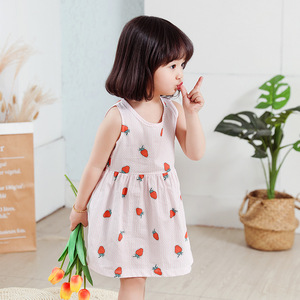Falda de Algodón Puro para Niñas, Ropa de Verano para Bebés, Niñas Pequeñas, Vestido para Niñas de 1 a 3 Años - Product Image 5