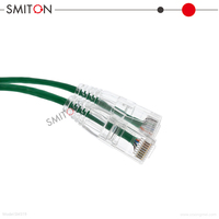 OEM Slim UTP Cat 6 Cable de red 28awg/30awg Cable Ethernet de cobre Centro de datos del ordenador Cable de uso Cat6a Cable de conexión
