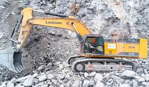 Excavadora Liugong 975F, Excavadora Móvil de 78 Toneladas, Excavadora Hidráulica Equipada con Sistema de Control Hidráulico y Repuestos Gratuitos - Product Image 6